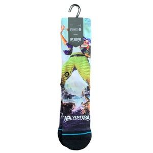 Stance x Ace Ventura When Nature Calls Mid Cushion Socks Men Size M 6-8.5 L 9-13